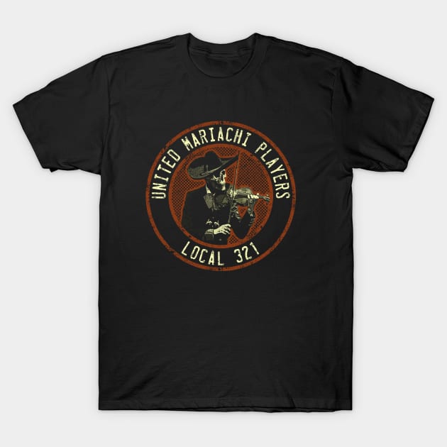 United Mariachi Players T-Shirt by bronzarino